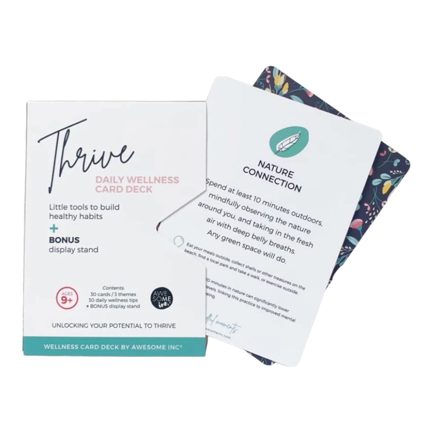 Awesome inc thrive daily wellness cards.
