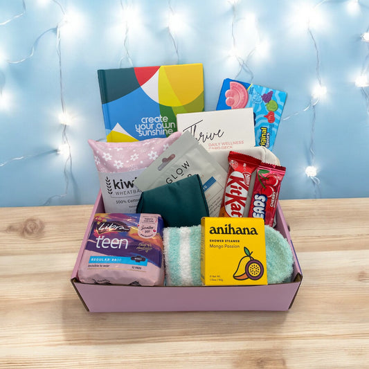 Unwind & Shine Teen Period Box FREE SHIPPING