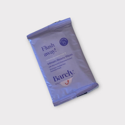 Flush away beauty wipes