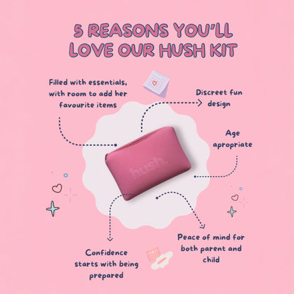Hush Period Kit - Bubble Gum Pink