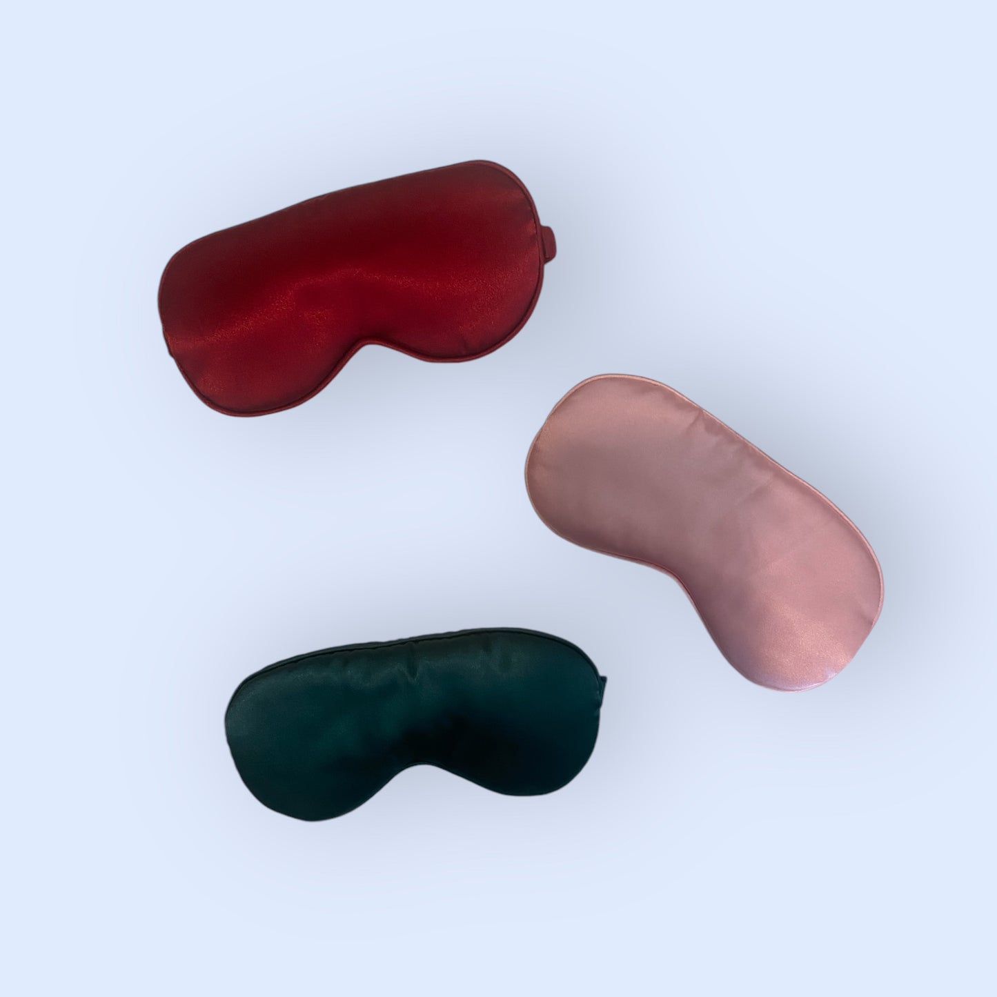 Various colours of eye masks