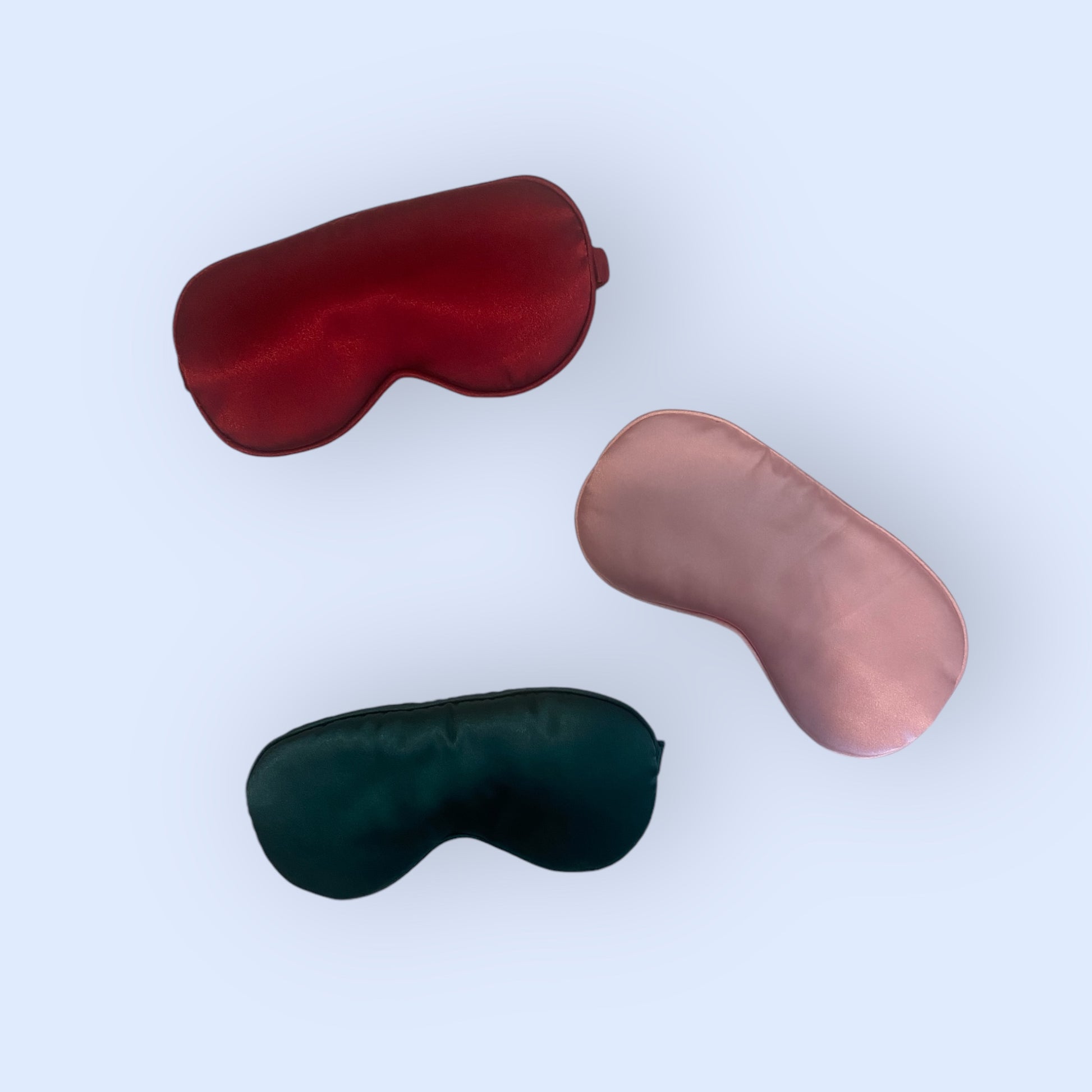 Various colours of eye masks