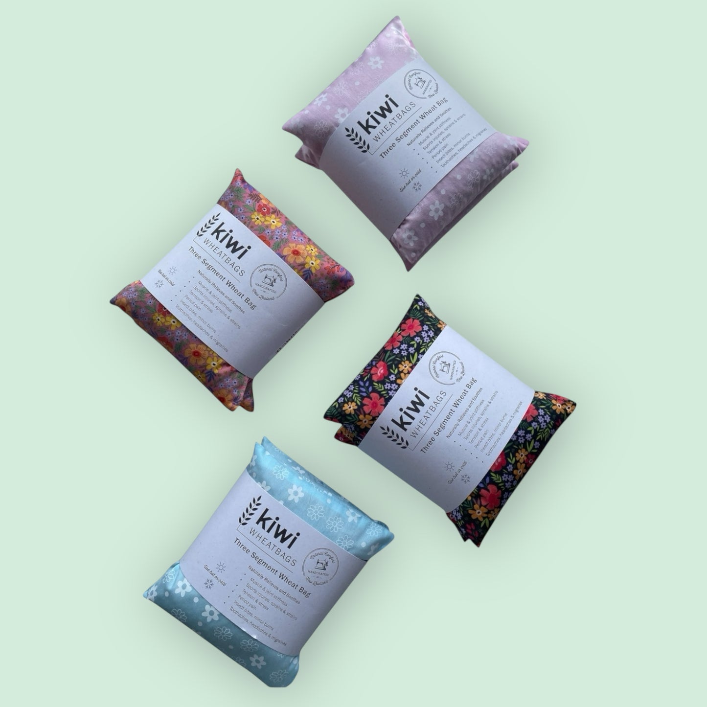 Kiwi wheat bag available designs 