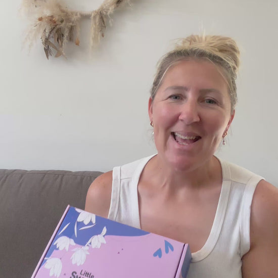Video showing contents of gift box.