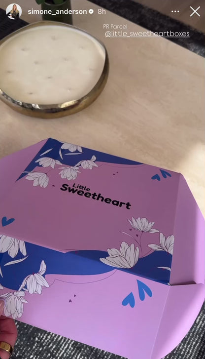 Video of Simone Anderson doing an unboxing of our gift box.